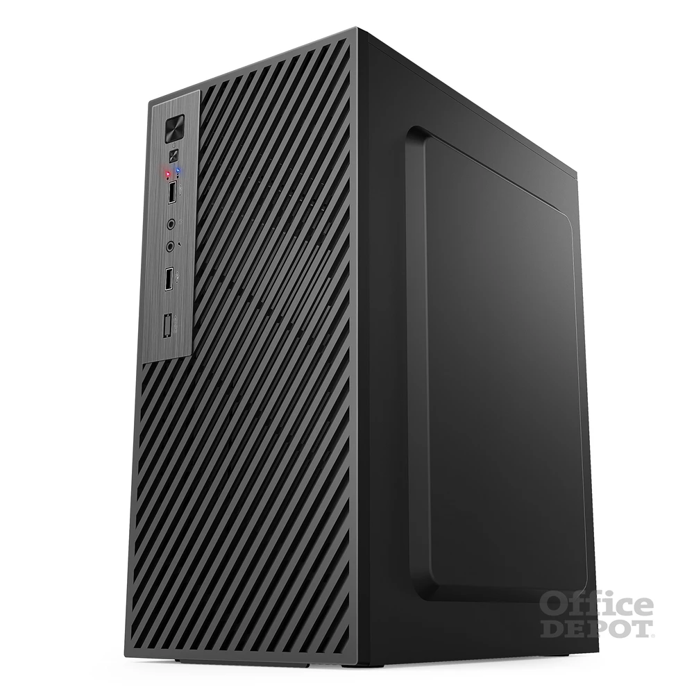 IRIS Q2515 fekete (táp nélküli) mATX számítógépház