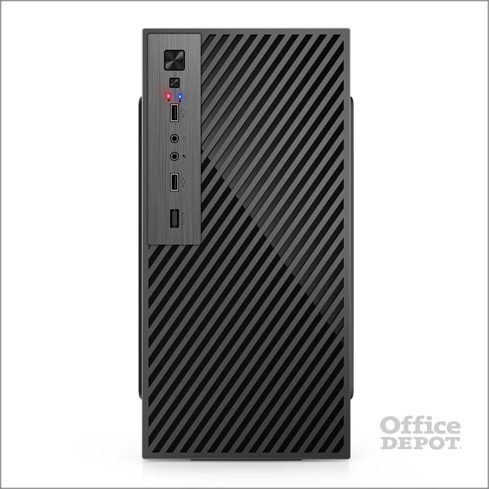IRIS Q2515 fekete (táp nélküli) mATX számítógépház