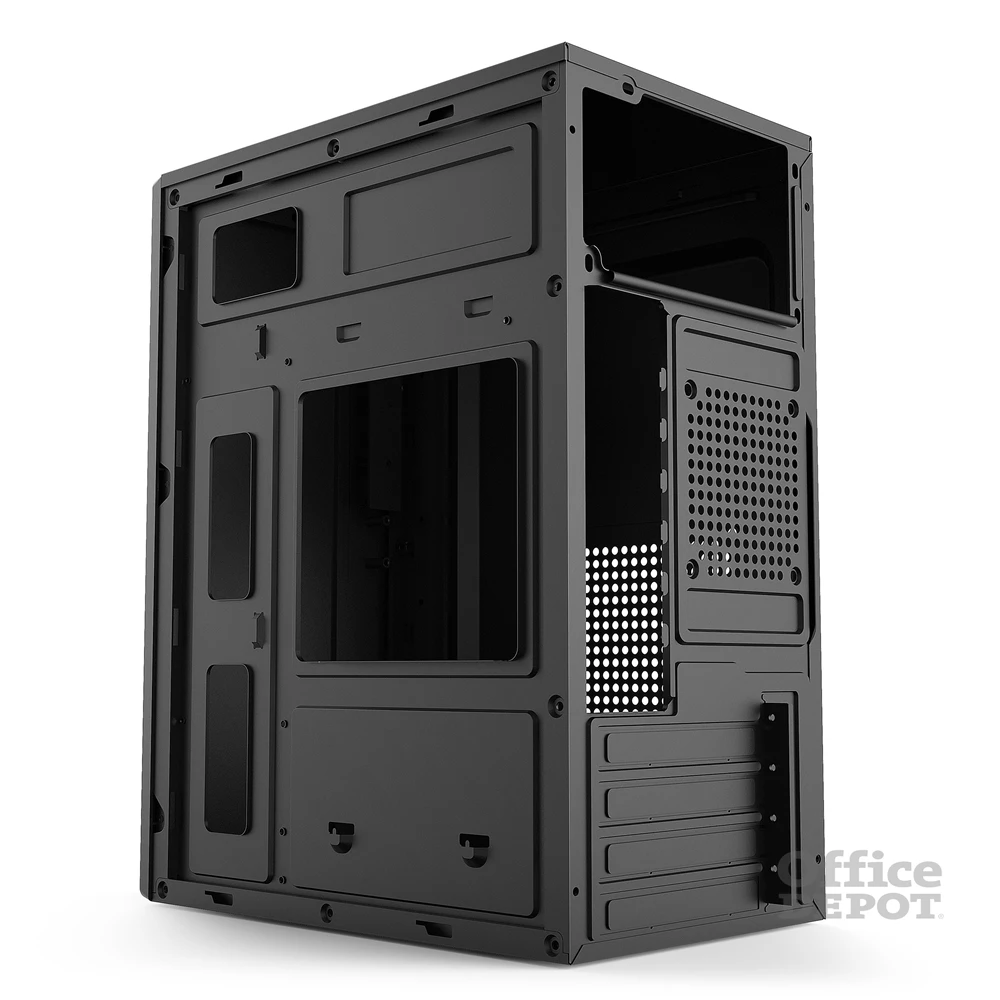 IRIS Q2515 fekete (táp nélküli) mATX számítógépház