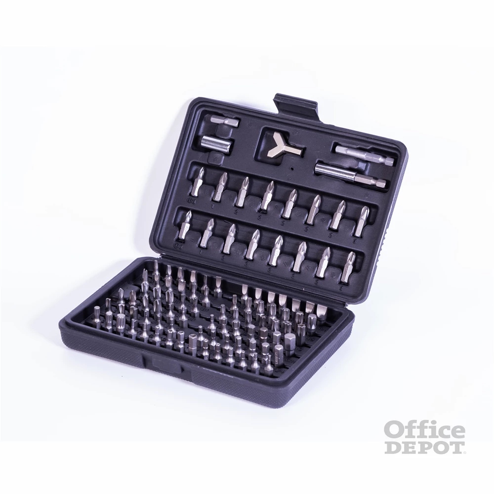 IRIS TOOLS BS-100-009 100 darabos csavarhúzó bit szett