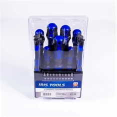 IRIS TOOLS DT-21-128 21 darabos csavarhúzó készlet IRIS TOOLS DT-21-128 21 darabos csavarhúzó készlet