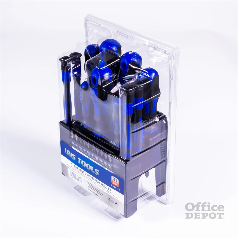 IRIS TOOLS DT-21-128 21 darabos csavarhúzó készlet IRIS TOOLS DT-21-128 21 darabos csavarhúzó készlet