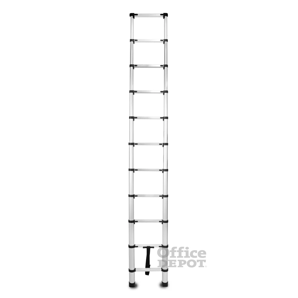 IRIS TOOLS HL-100 3,2 m teleszkópos acél létra, összecsukható, 125 kg teherbírás