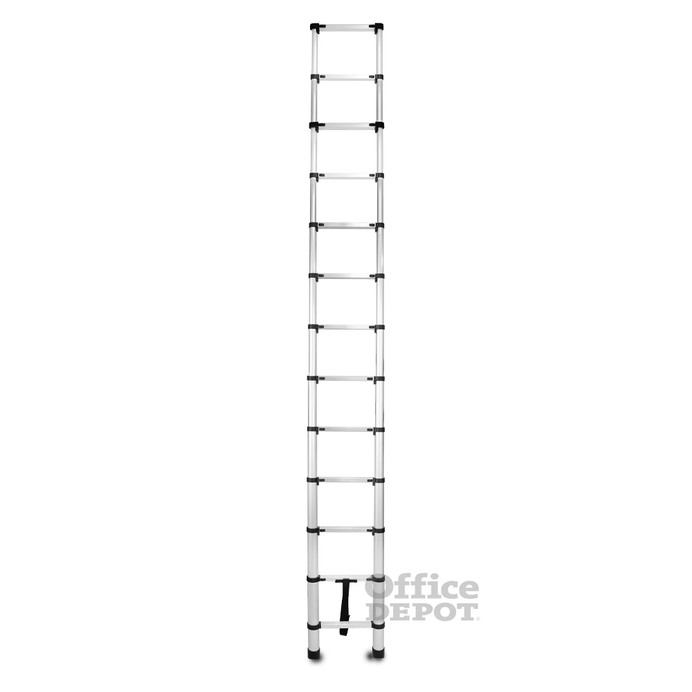 IRIS TOOLS HL-100 3,8 m teleszkópos acél létra, összecsukható, 125 kg teherbírás