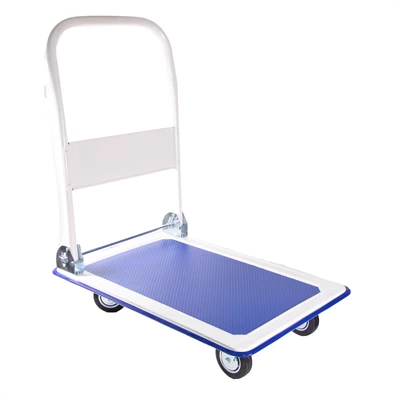 IRIS TOOLS Raktári platós összecsukható szállító kézi kocsi 150 kg terhelésig