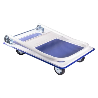 IRIS TOOLS Raktári platós összecsukható szállító kézi kocsi 150 kg terhelésig