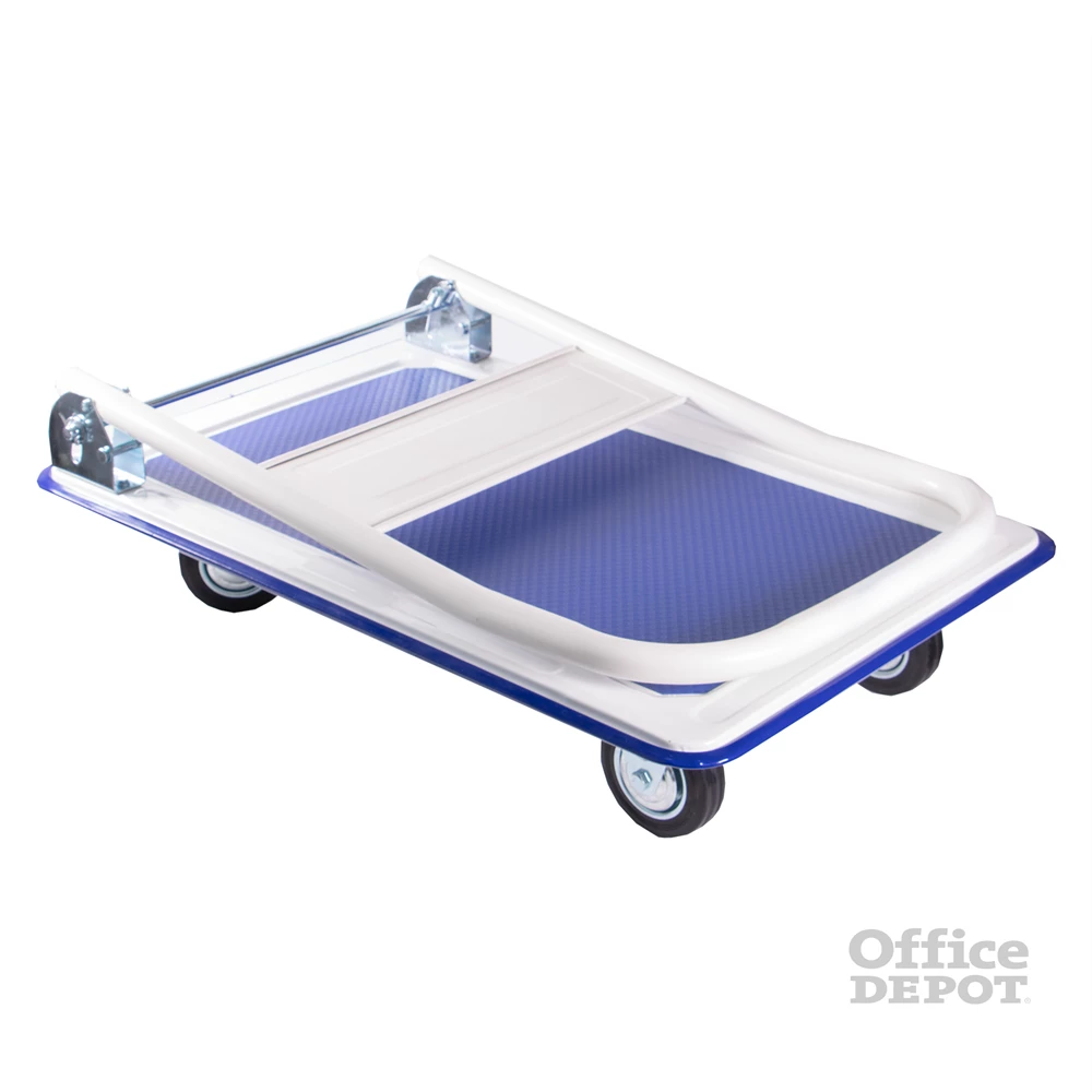 IRIS TOOLS Raktári platós összecsukható szállító kézi kocsi 150 kg terhelésig