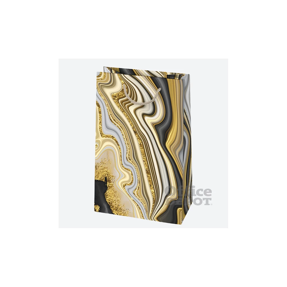 IRIS ajándéktasak, különböző színekben és mintákkal, 160x240x70 mm