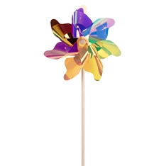 IRIS dekor műanyag szélforgó multicolor 22x55cm IRIS dekor műanyag szélforgó multicolor 22x55cm
