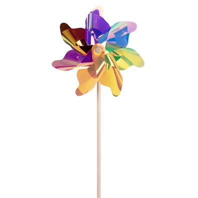 IRIS dekor műanyag szélforgó multicolor 22x55cm IRIS dekor műanyag szélforgó multicolor 22x55cm