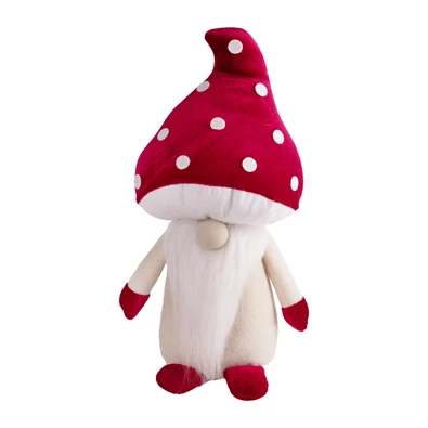 IRIS dekor textil gomba+szakáll 35cm