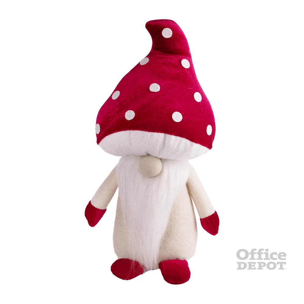 IRIS dekor textil gomba+szakáll 35cm