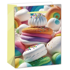 IRIS matt papírtasak habos muffin 26 x 32cm