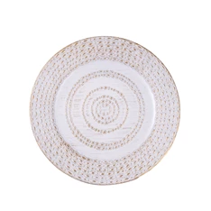 IRIS műanyag tálca, körös, antik fehér 33 cm IRIS műanyag tálca, körös, antik fehér 33 cm