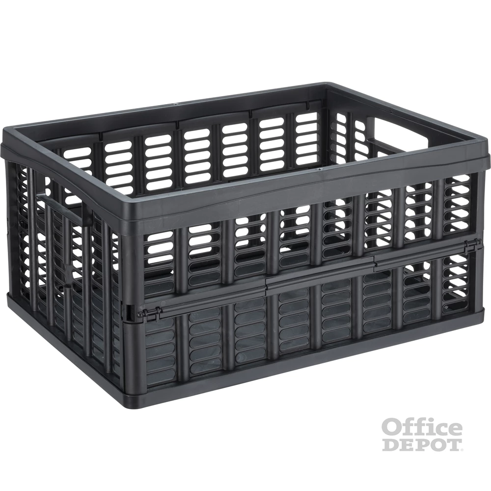 IRIS összecsukható rekesz, 32,5 literes, fekete 12450800