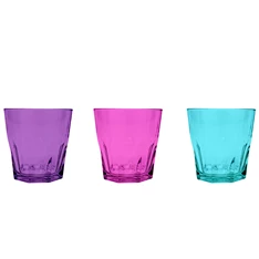 IRIS színes üveg pohár 245ml, lila, rózsaszín vagy kék színben 131607-001 IRIS színes üveg pohár 245ml, lila, rózsaszín vagy kék színben 131607-001