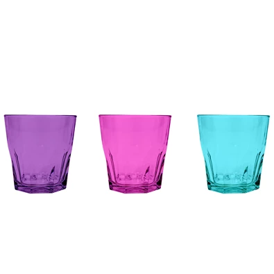 IRIS színes üveg pohár 245ml, lila, rózsaszín vagy kék színben 131607-001 IRIS színes üveg pohár 245ml, lila, rózsaszín vagy kék színben 131607-001