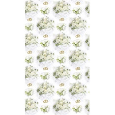 IRIS tekercses csomagoló papír, karácsony, különböző mintákkal, 200x70cm, 60g/m2