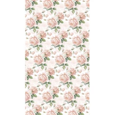 IRIS tekercses csomagoló papír, virág, különböző mintákkal, 200x70cm, 60g/m2