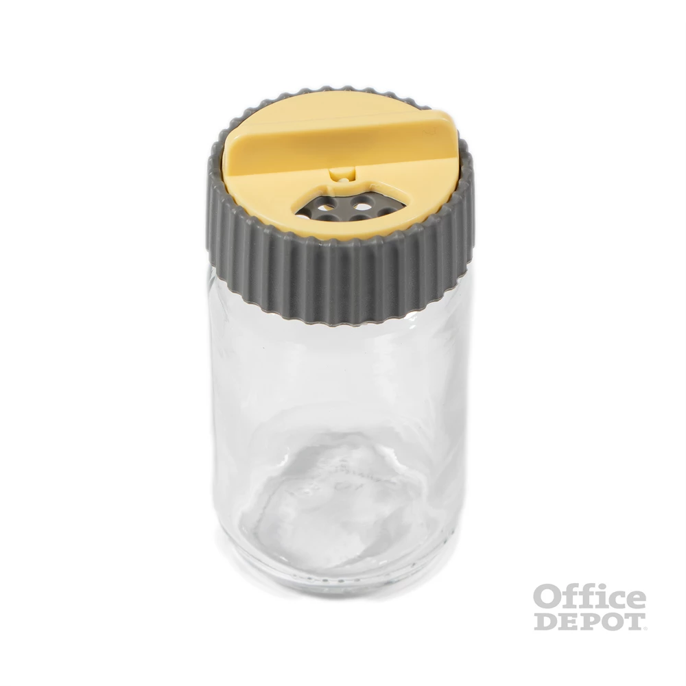 IRIS üveg fűszerszóró tárcsás tetővel 105ml, rózsaszín, lila vagy narancs színű 121072-580