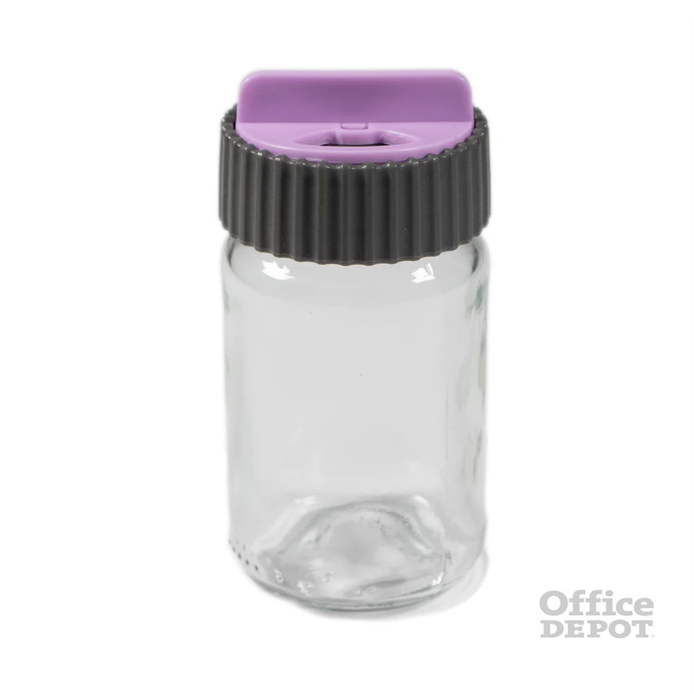 IRIS üveg fűszerszóró tárcsás tetővel 105ml, rózsaszín, lila vagy narancs színű 121072-580