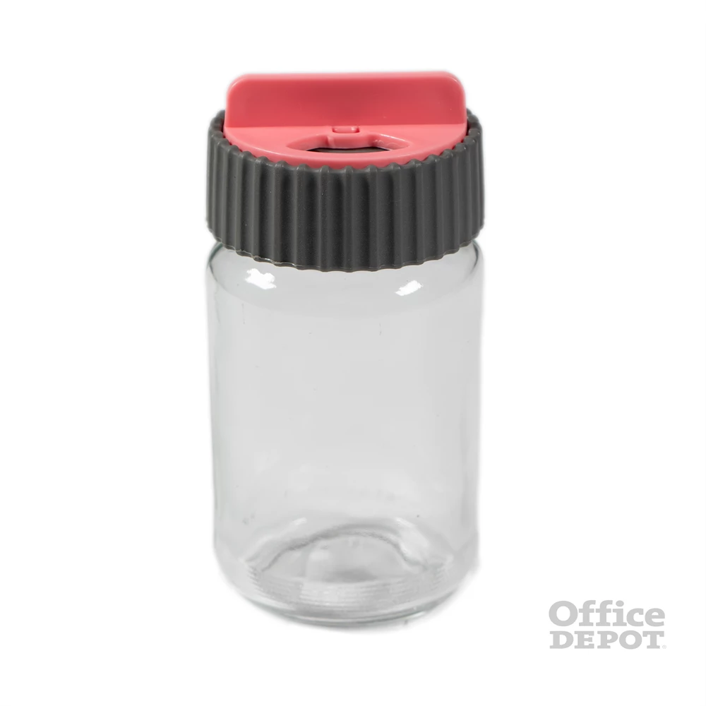 IRIS üveg fűszerszóró tárcsás tetővel 105ml, rózsaszín, lila vagy narancs színű 121072-580