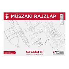 ICO Student műszaki A3 20lapos rajzlap ICO Student műszaki A3 20lapos rajzlap