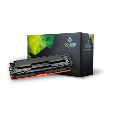 Iconink HP CB541A Canon CRG-116 CRG-316 CRG-416 CRG-516 CRG-716 CRG-916 utángyártott 1400 oldal cián toner Iconink HP CB541A Canon CRG-116 CRG-316 CRG-416 CRG-516 CRG-716 CRG-916 utángyártott 1400 oldal cián toner