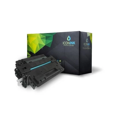 Iconink HP CE255A Canon CRG-524 utángyártott 6000 oldal fekete toner Iconink HP CE255A Canon CRG-524 utángyártott 6000 oldal fekete toner