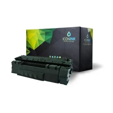 Iconink HP Q5949A Canon CRG-508 utángyártott 2500 oldal fekete toner Iconink HP Q5949A Canon CRG-508 utángyártott 2500 oldal fekete toner