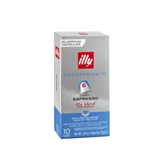 Illy NCC Espresso Decaffeinato koffeinmentes Nespresso kompatibilis 10 db kávékapszula Illy NCC Espresso Decaffeinato koffeinmentes Nespresso kompatibilis 10 db kávékapszula