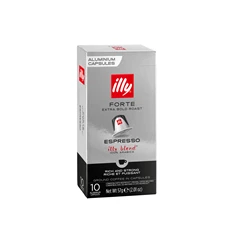 Illy NCC Espresso Forte Nespresso kompatibilis 10 db kávékapszula Illy NCC Espresso Forte Nespresso kompatibilis 10 db kávékapszula