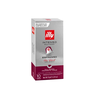 Illy NCC Espresso Intenso Nespresso kompatibilis 10 db kávékapszula Illy NCC Espresso Intenso Nespresso kompatibilis 10 db kávékapszula