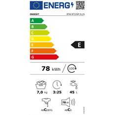 Indesit BTW B7220P EU/N 7 kg felültöltős mosógép Indesit BTW B7220P EU/N 7 kg felültöltős mosógép
