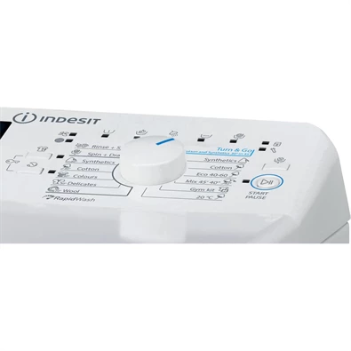 Indesit BTW B7220P EU/N 7 kg felültöltős mosógép Indesit BTW B7220P EU/N 7 kg felültöltős mosógép