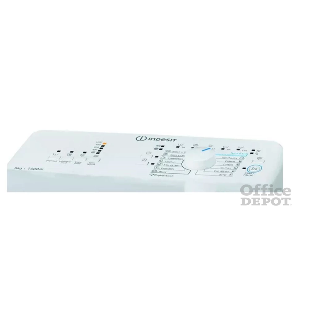 Indesit BTW L60300 EE/N fehér, felültöltős, max.1000ford., 6 kg, mosógép