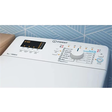 Indesit BTW S50400 EU N 5 kg felültöltős mosógép Indesit BTW S50400 EU N 5 kg felültöltős mosógép