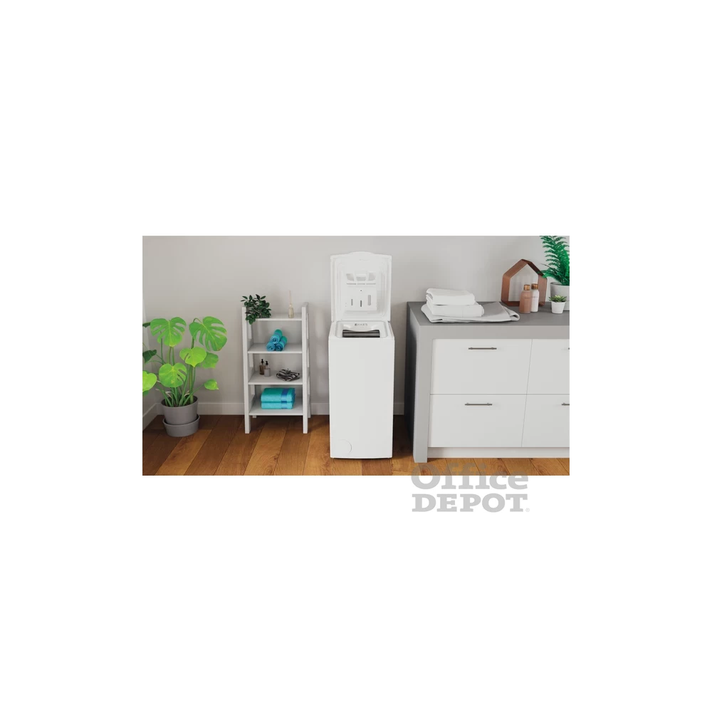 Indesit BTW S60400 EU/N fehér, felültöltős, max.1000ford., 6 kg, mosógép