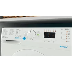 Indesit BWSA 61251 W EU N keskeny elöltöltős mosógép Indesit BWSA 61251 W EU N keskeny elöltöltős mosógép