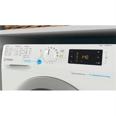Indesit BWSE 71295X WSV EE keskeny elöltöltős mosógép Indesit BWSE 71295X WSV EE keskeny elöltöltős mosógép
