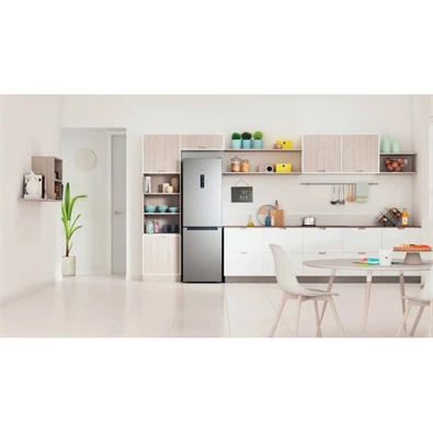 Indesit INFC8 TT33X inox alulfagyasztós hűtőszekrény Indesit INFC8 TT33X inox alulfagyasztós hűtőszekrény