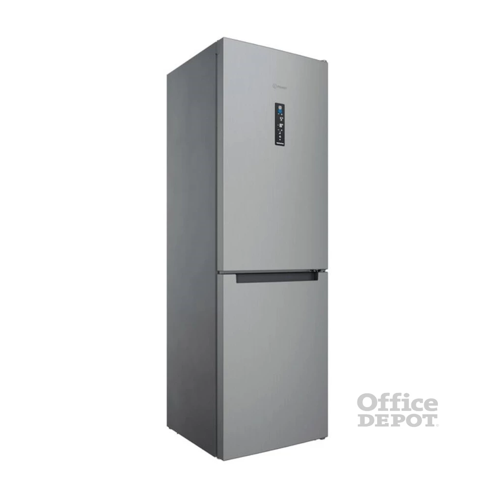 Indesit INFC8 TT33X inox, alulfagyasztós, Hűtő:231L, Fagyasztó:104L, Total No frost hűtőszekrény