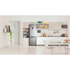 Indesit INFC9 TO32X inox alulfagyasztós hűtőszekrény Indesit INFC9 TO32X inox alulfagyasztós hűtőszekrény