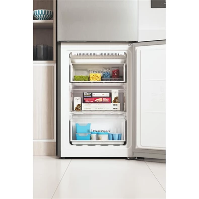 Indesit INFC9 TO32X inox alulfagyasztós hűtőszekrény Indesit INFC9 TO32X inox alulfagyasztós hűtőszekrény
