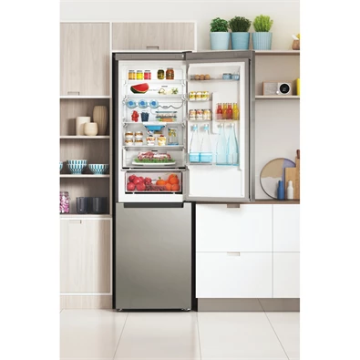 Indesit INFC9 TO32X inox alulfagyasztós hűtőszekrény Indesit INFC9 TO32X inox alulfagyasztós hűtőszekrény