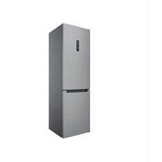 Indesit INFC9 TO32X inox, alulfagyasztós, Hűtő:263L, Fagyasztó:104L, Total No frost hűtőszekrény (Használt - B)