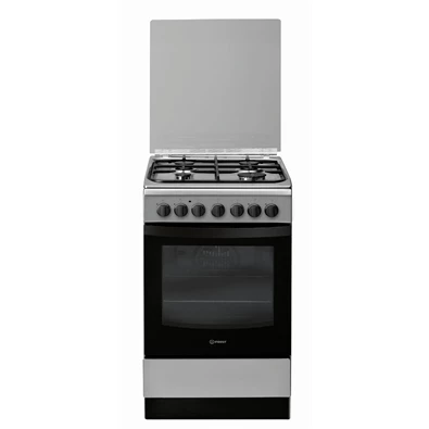 Indesit IS5G5PHX/E inox kombinált tűzhely Indesit IS5G5PHX/E inox kombinált tűzhely