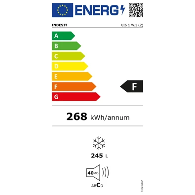 Indesit UI6 1 W.1 fehér fagyasztószekrény Indesit UI6 1 W.1 fehér fagyasztószekrény