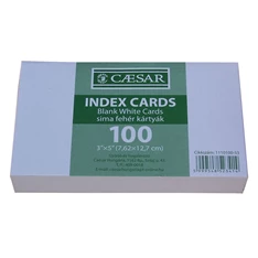 Caesar sima 100db/csomag indexkártya Caesar sima 100db/csomag indexkártya