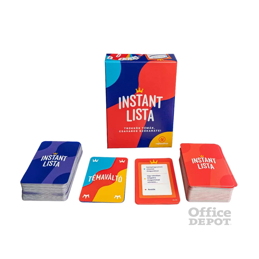 Instant lista társasjáték